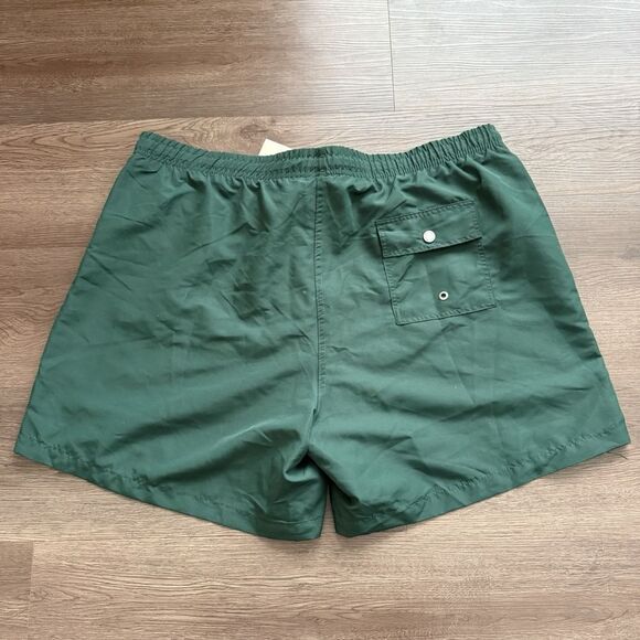 Bather SOLID PINE SWIM TRUNKS SHORTS Size XXL Green $95‎ - Picture 2 of 6